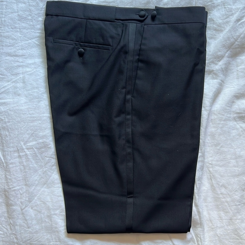 Banana Republic Barathea Tuxedo Pant